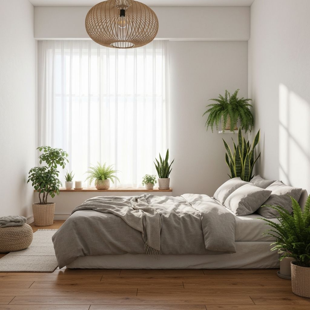 Peaceful bedroom environment for quality sleep